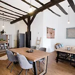 Апартаменты Seminarhaus Heim Retreat, Fachwerkhaus Von 1451, Yoga, Naturgarten Fuer 10 Personen