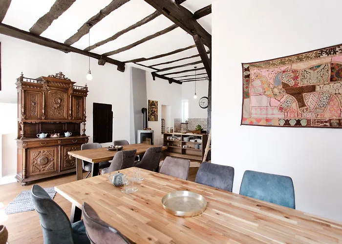 Seminarhaus Heim Retreat, Fachwerkhaus Von 1451, Yoga, Naturgarten Fuer 10 Personen * Ellenz-Poltersdorf